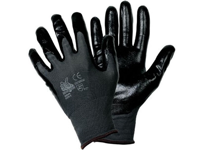 Handschuh 3094N Nitrile Schwarz